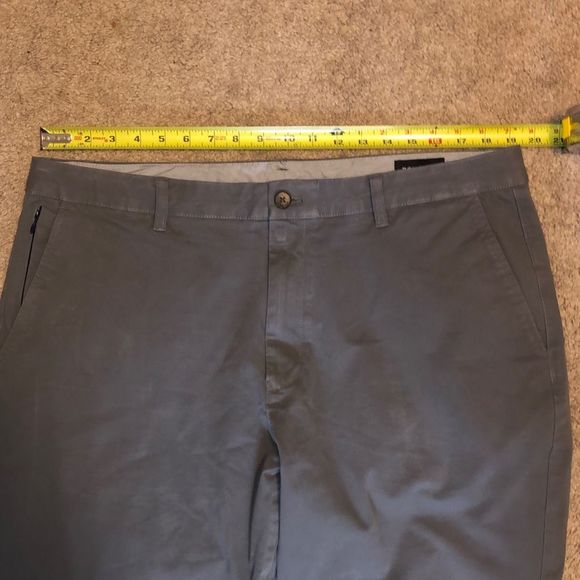 Bonobos The Chino 2.0 Athletic Pants, Graphites Gray, Men's Size 38 x 30, MP $99 - Picture 11 of 13